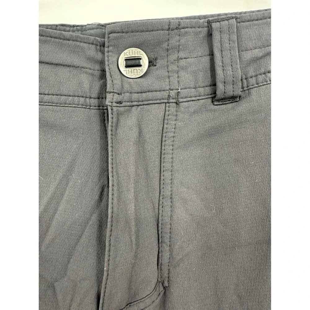 Kuhl Deceptr Mens Charcoal Gray Hiking Performance Tapered Pants 32x34 Gorpcore